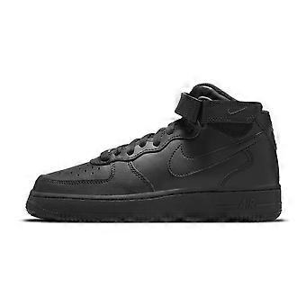 Tênis Nike Air Force 1 Mid "Triple Black" Infantil DH2933-001