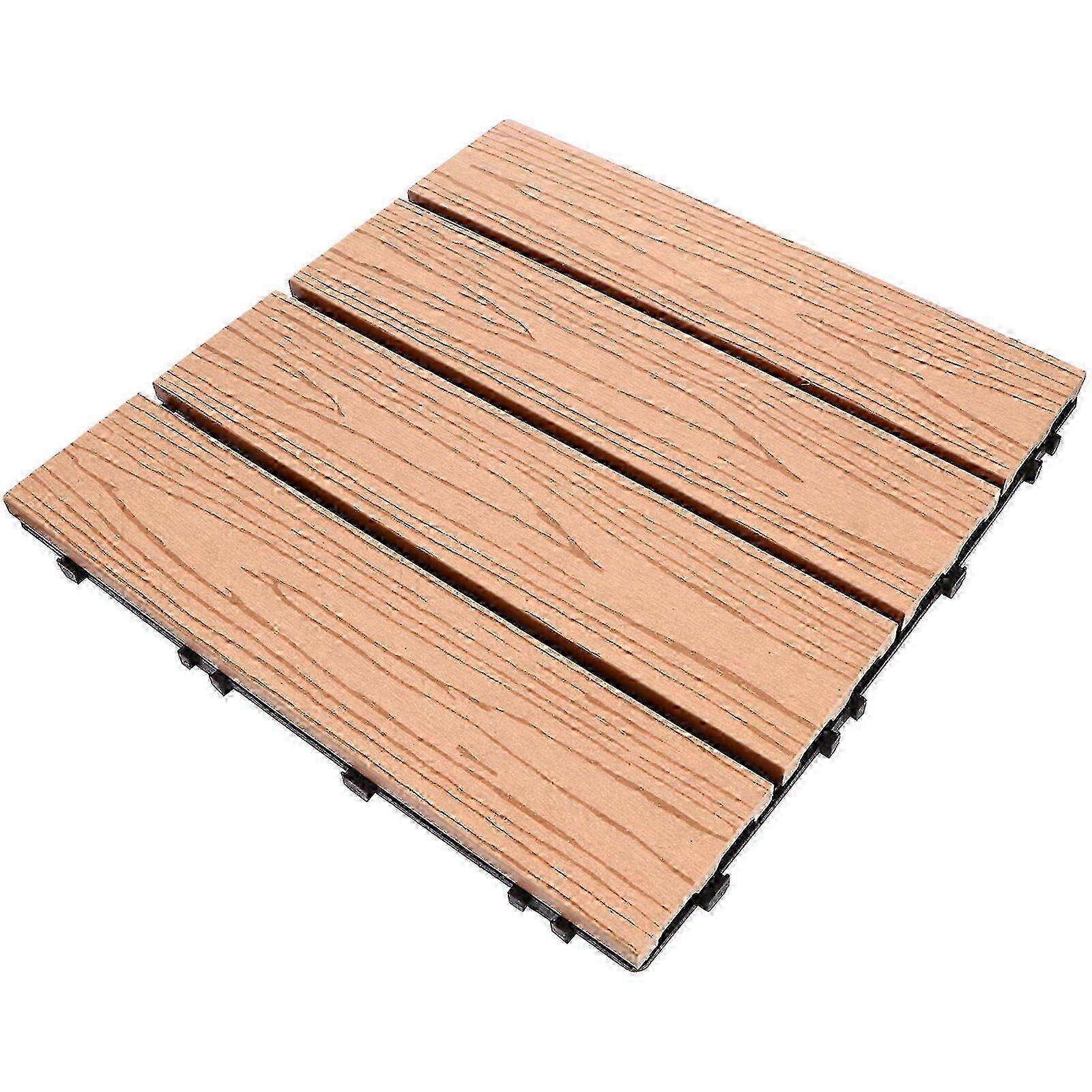Corrosion-Resistant Fireproof WPC Decking Panel