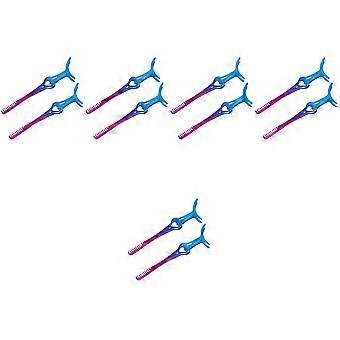 Eyelash Applicator Tool Lash Tweezers for Secure Grip 10Pcs