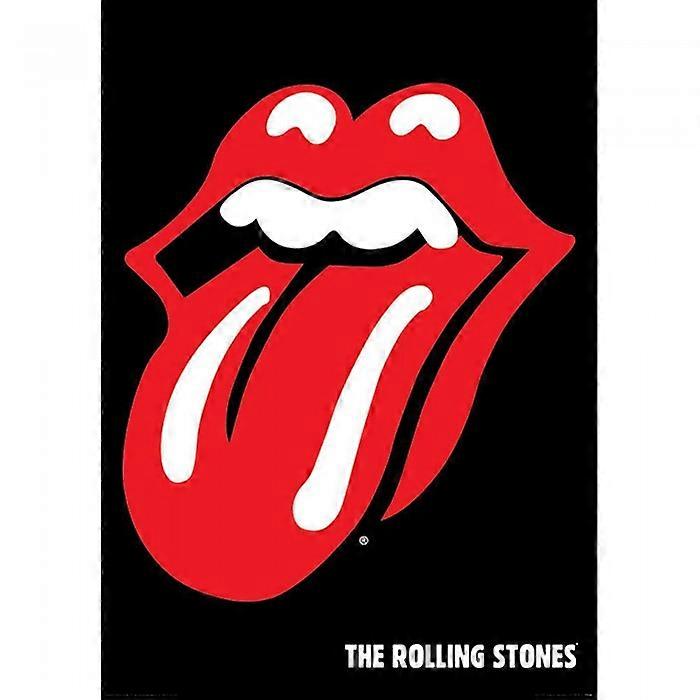 The Rolling Stones Logo Poster