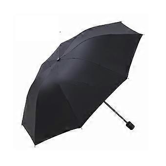 Compact Automatic Travel Umbrella with Waterproof Protection and UV Sun Shield, Windproof Foldable Design