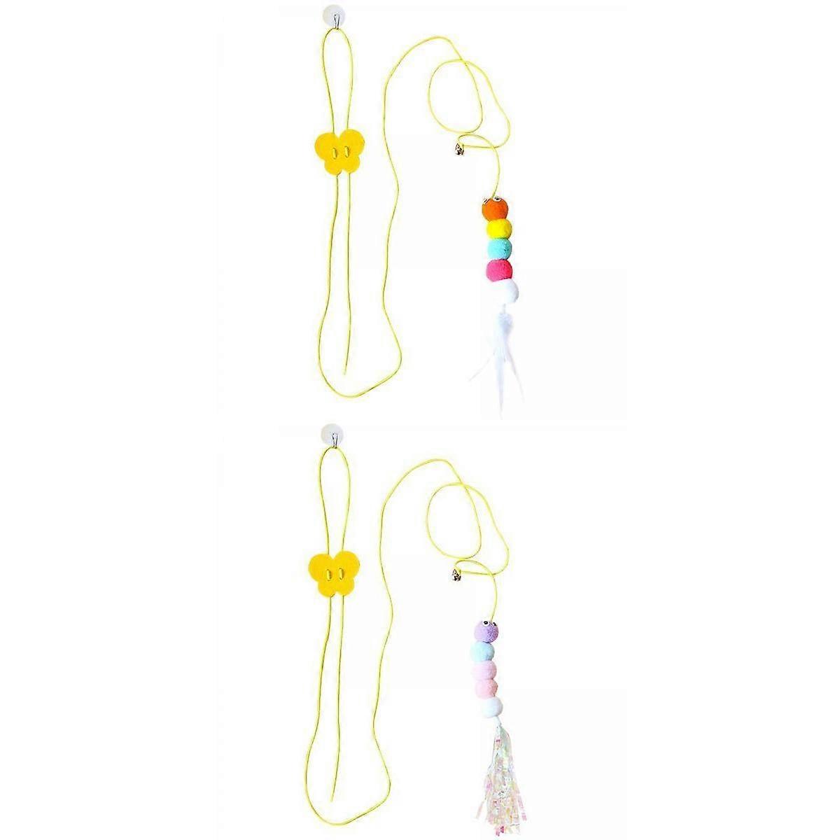 Cat Toy Interactive Toy Retractable Hanging Door Type