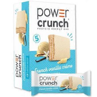 Power Crunch Protein Energy Bars, French Vanilla Creme, 5 Ea