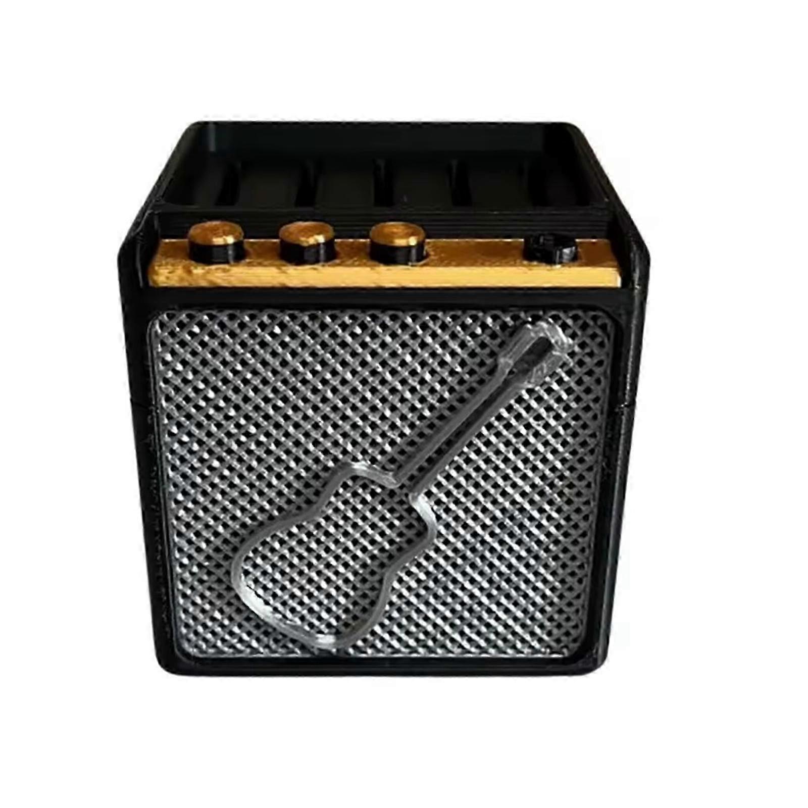 Vintage Speaker Shaped Pick Holder