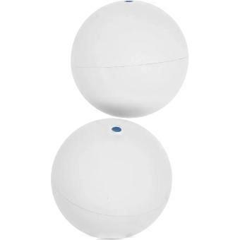 2pcs White Rubber Squash Balls for Indoor Training and Matches