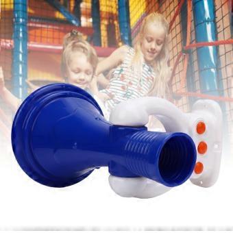 Kids Megaphone Toy Battery Operated Kids Voice Changer Speaker Handheld Toy for Birthday Xmas Gifts Blue