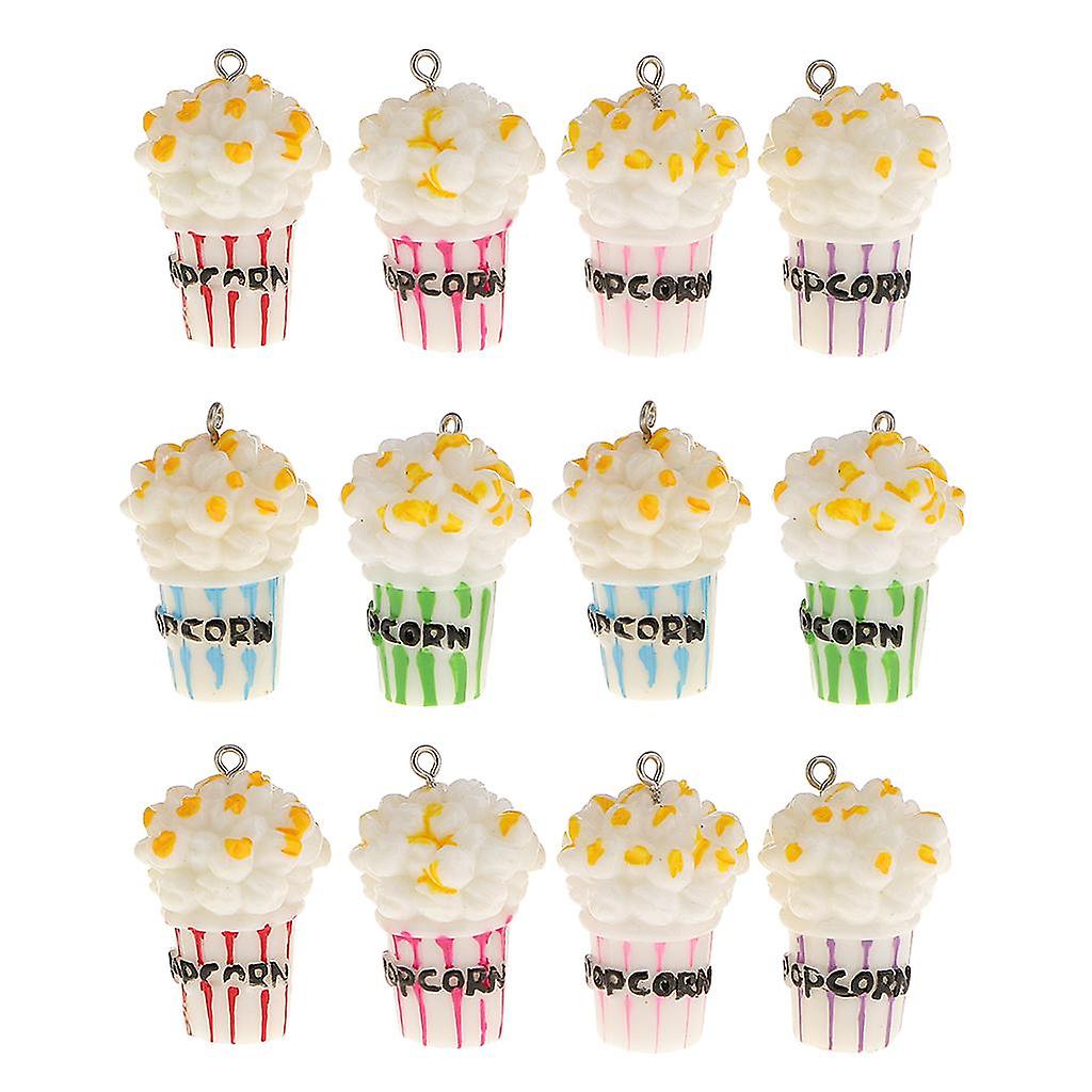 12pc/set Plastic Popcorn Simulation Decoration Kids Toys