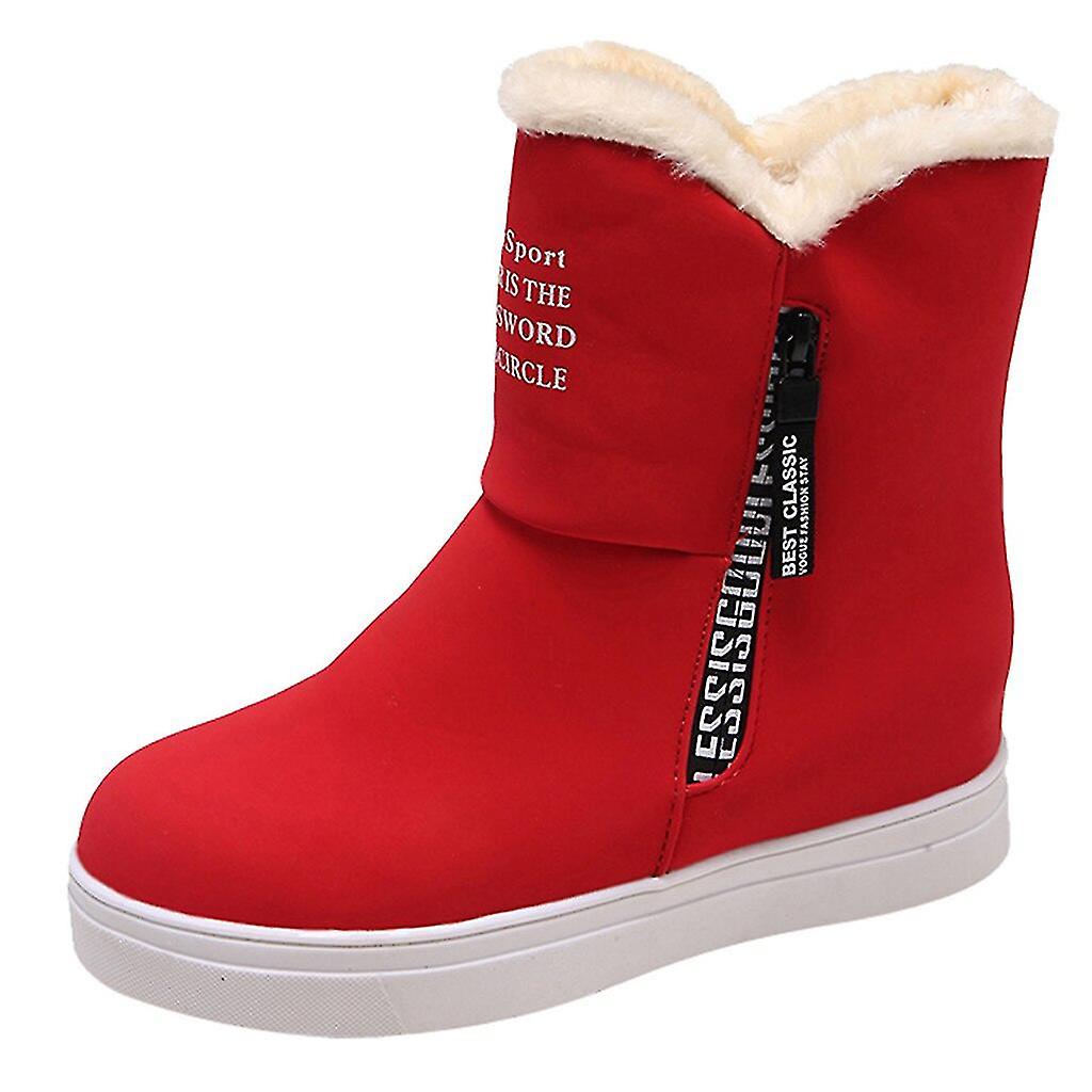 Warm Fur Winter Platform Ankle Boots/shoes