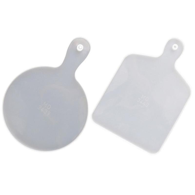 29.5X20.5cm White Serving Trays 2pcs Diy Epoxy Casting Molds Decoration Silicone Tray Molds