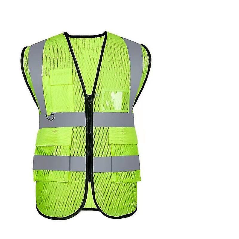 Reflective Safety Vest High Visibility Executive Waistcoat