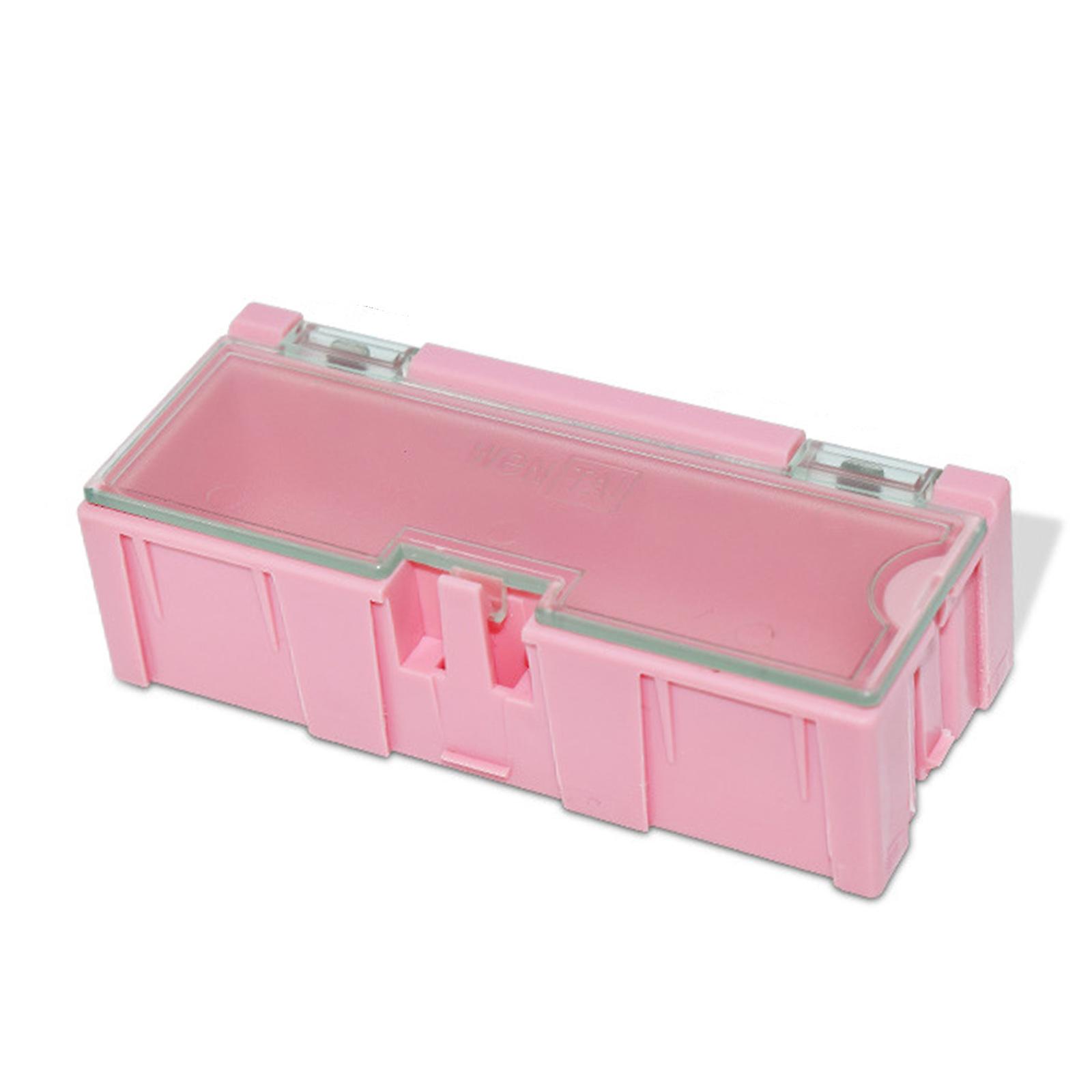 Grids Tools Packaging Box Portable Practical Electronic Components Storage Box