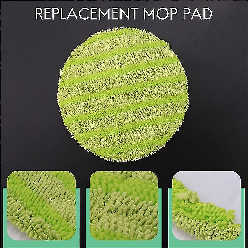 10 Pcs Replacement Pad Compatible Cordless Electric Rotary Mop Scrubber Pad