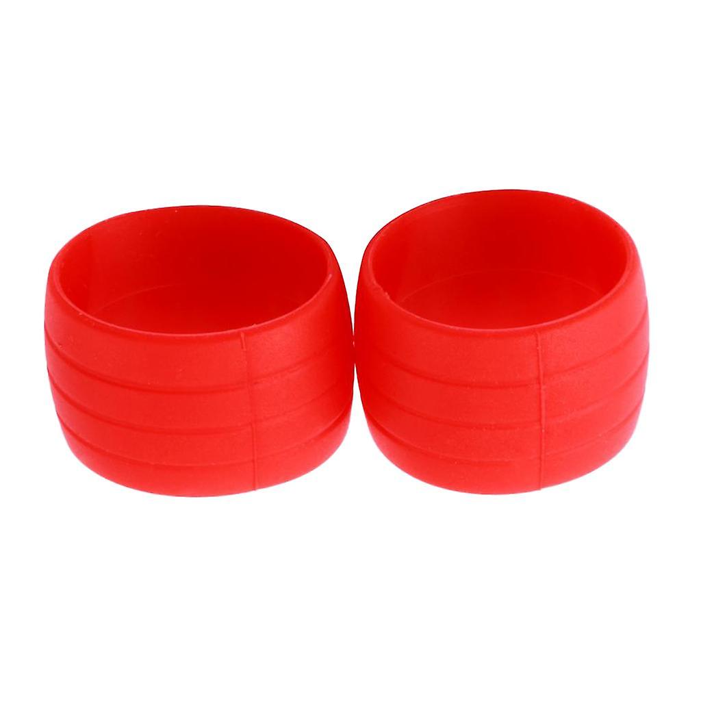 Road Bike Drop Bar Fixed Gear Bicycle Handlebar Tape Bundle Fixed Ring Red