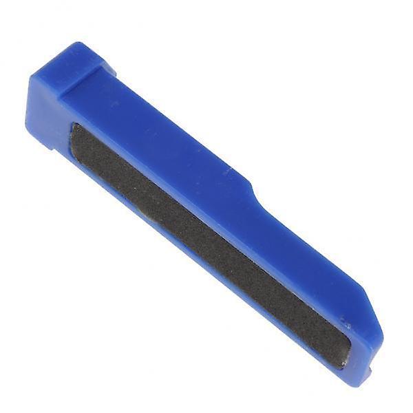 2xPool Table Snooker Cue Tip Shaper Shapping Repair Grinding Tool Clamp Blue