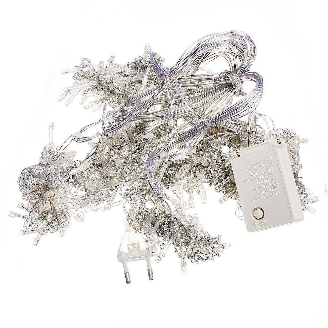 6X3m 600led Usb Curtain Fairy String Lights - Backdrop Wall Lamp For Wedding, Xmas, Party Decorations