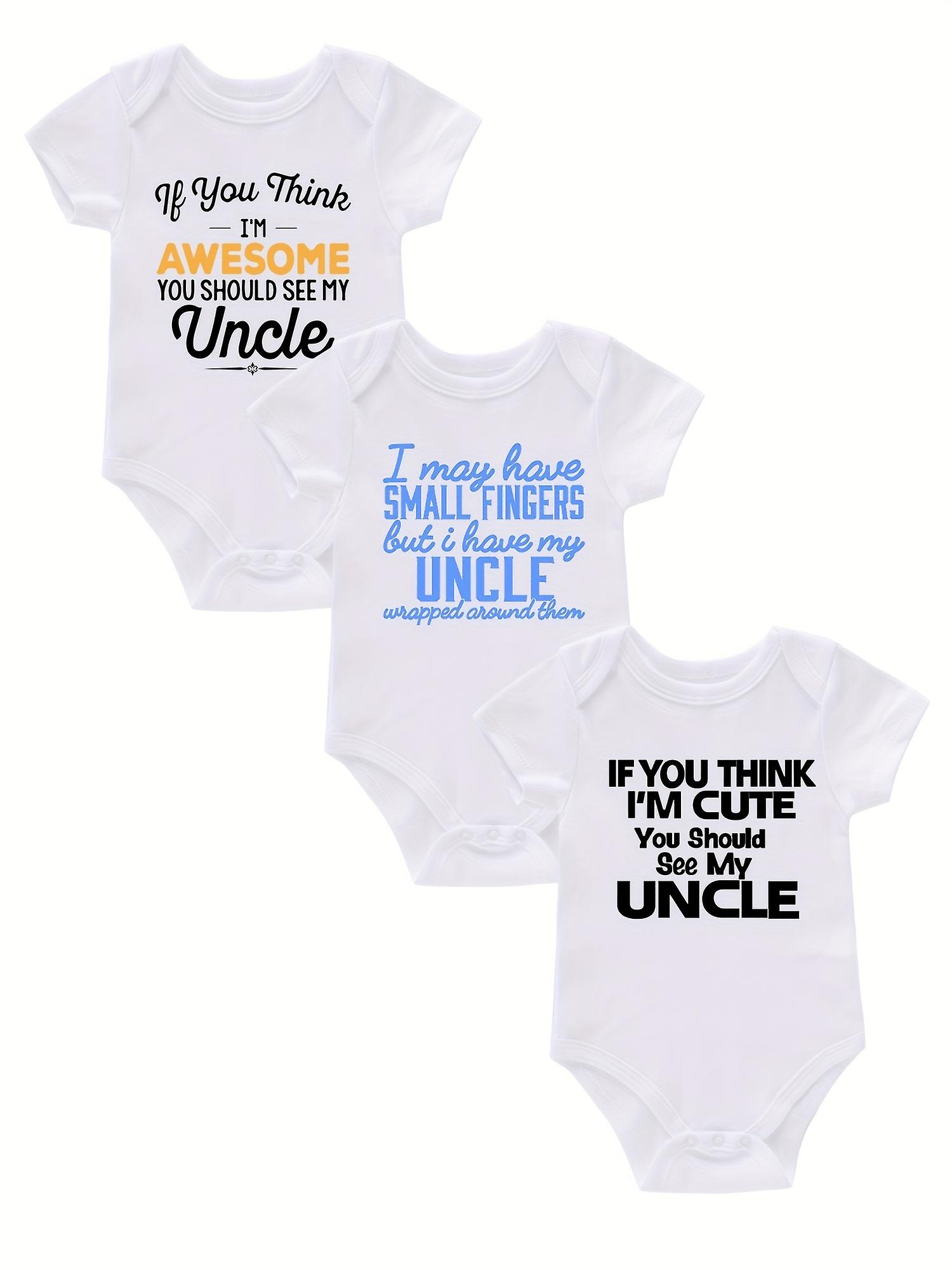 crazy uncle peas out uncle onesie