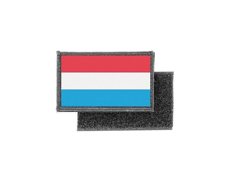 Patch ecusson prints luxembourg flag badge
