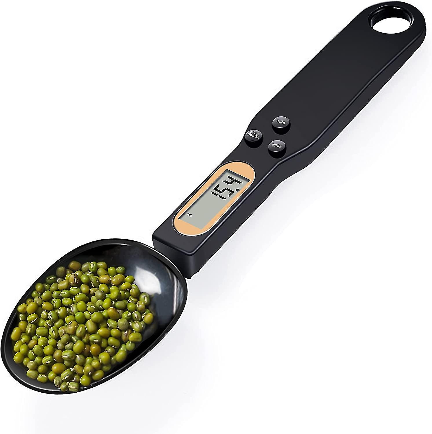 Electronic Measuring Spoon, Digital Scale Spoon, Kitchen Electronic Weighing Spoon With Lcd Display(black)