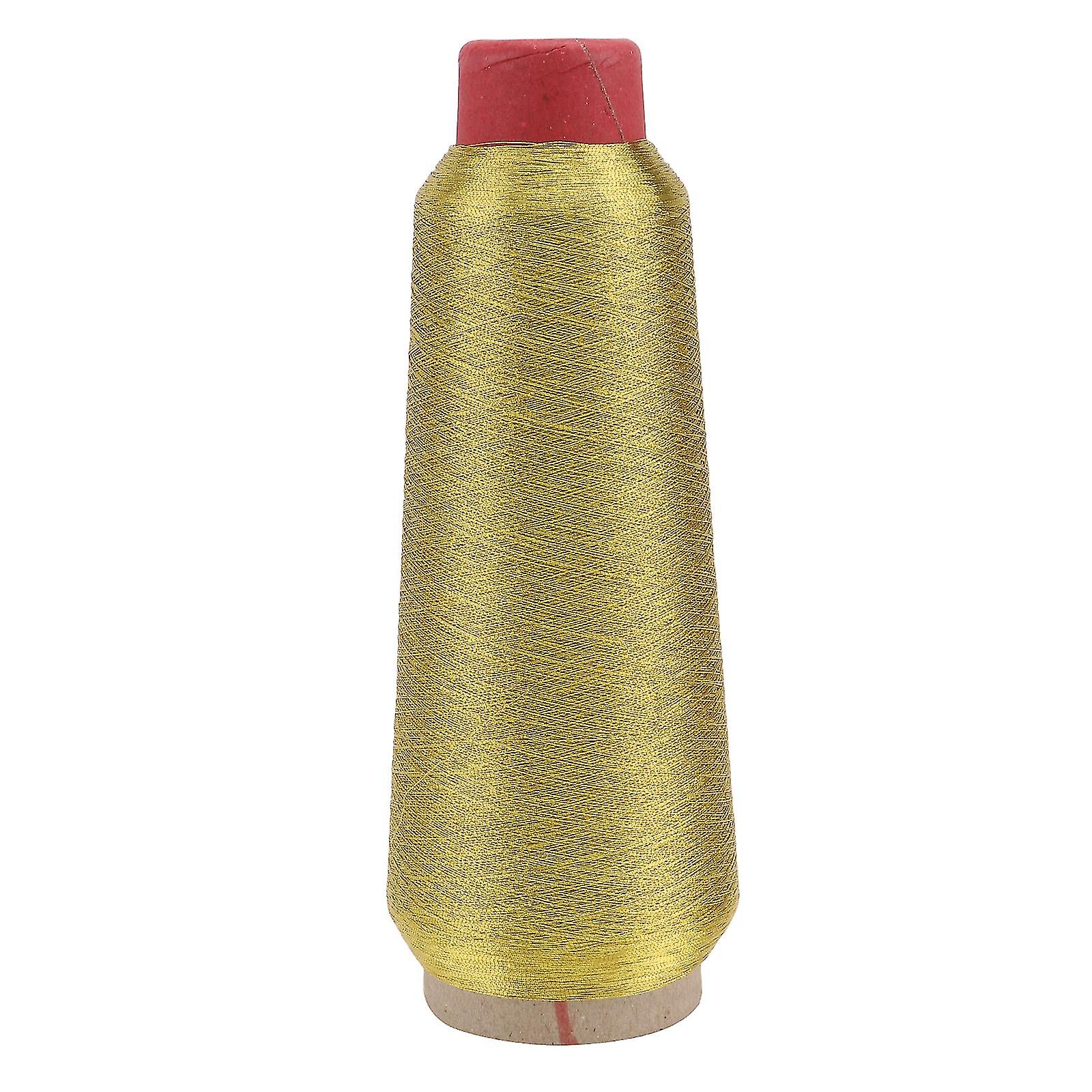 Metallic Machine Embroidery Thread 5000 Yards Spool (gold)