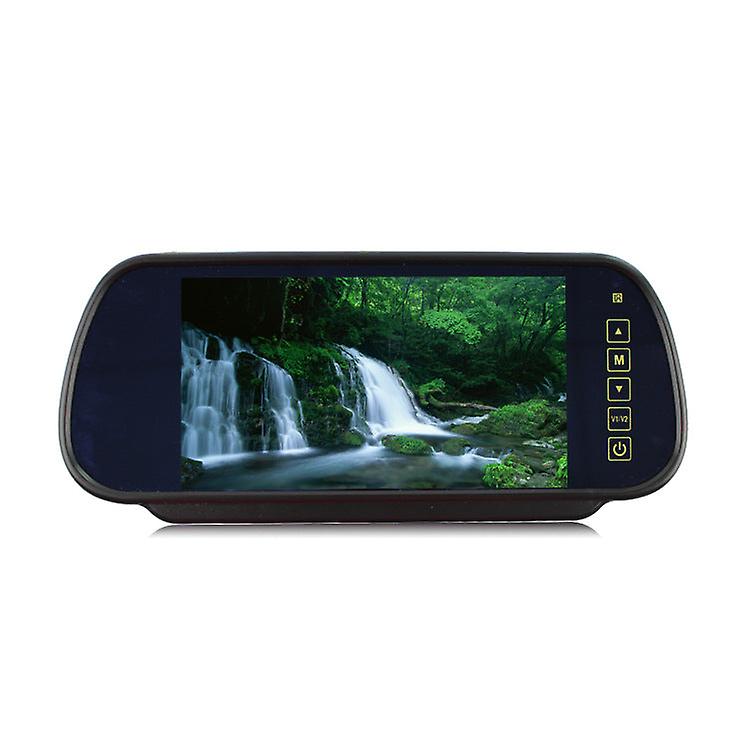 Car Rear View Display Can Be Connected With Vehicle Dvd