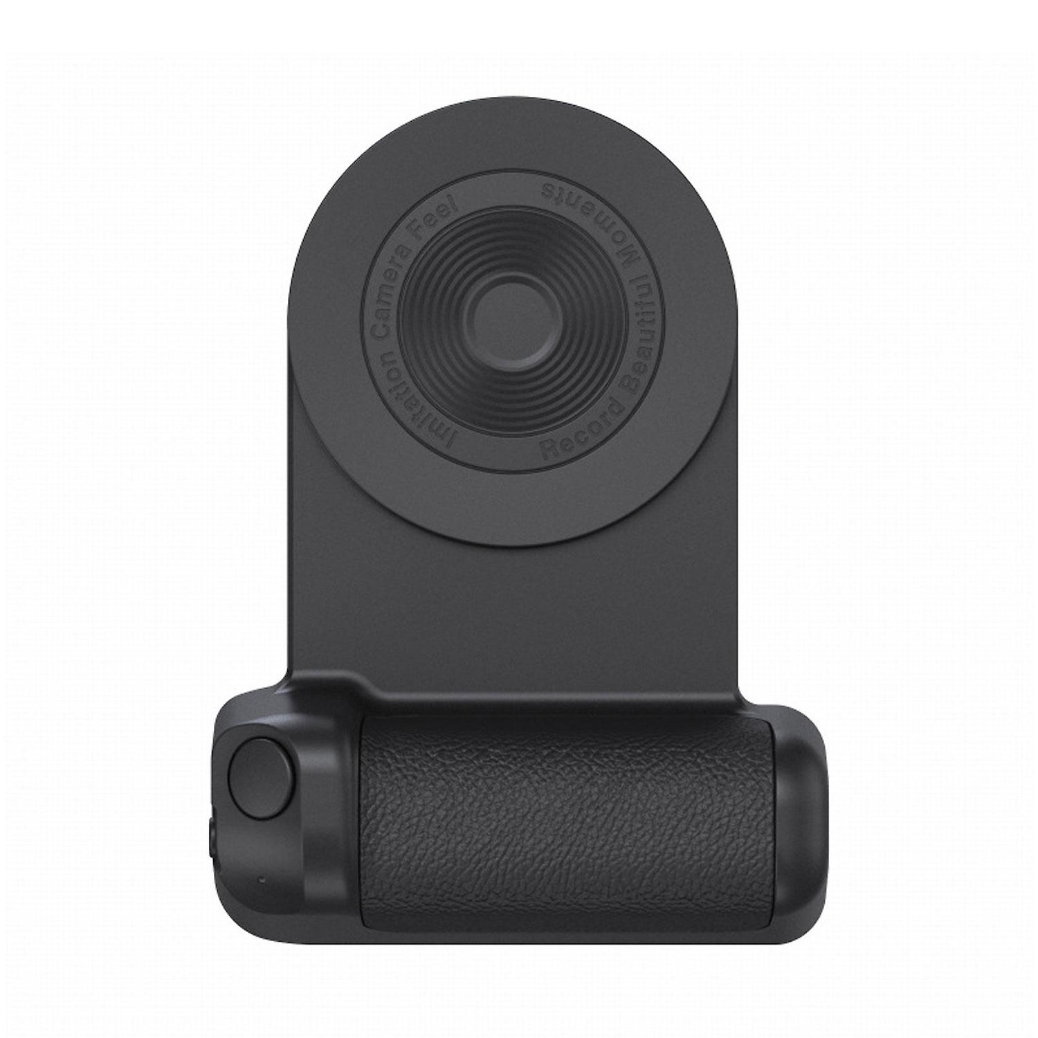 Ergonomic Hand Grip with Bluetooth Camera Shutter and Magnetic Holder