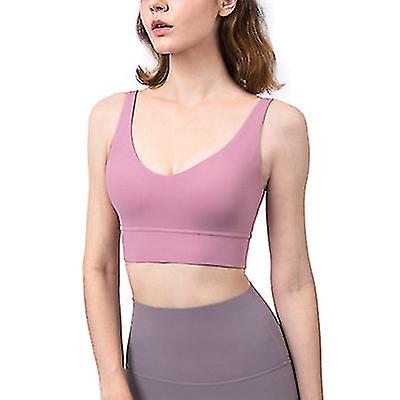 S Pink Women's Seamless Wireless Invisible Bra Comfy Bras X4226