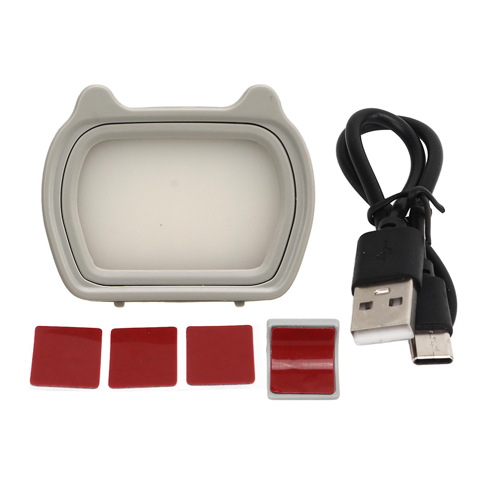 1YTY0001 Lumière d'appoint 3 couleurs réglable, mini lampe LED grise, lampe magnétique rechargeable pour appareil photo DJI OM4 5 6 SE