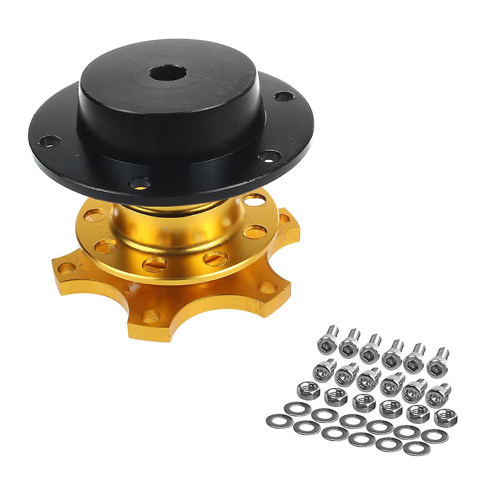 6-bolt Universal Steering Wheel Quick Release Hub Adapter