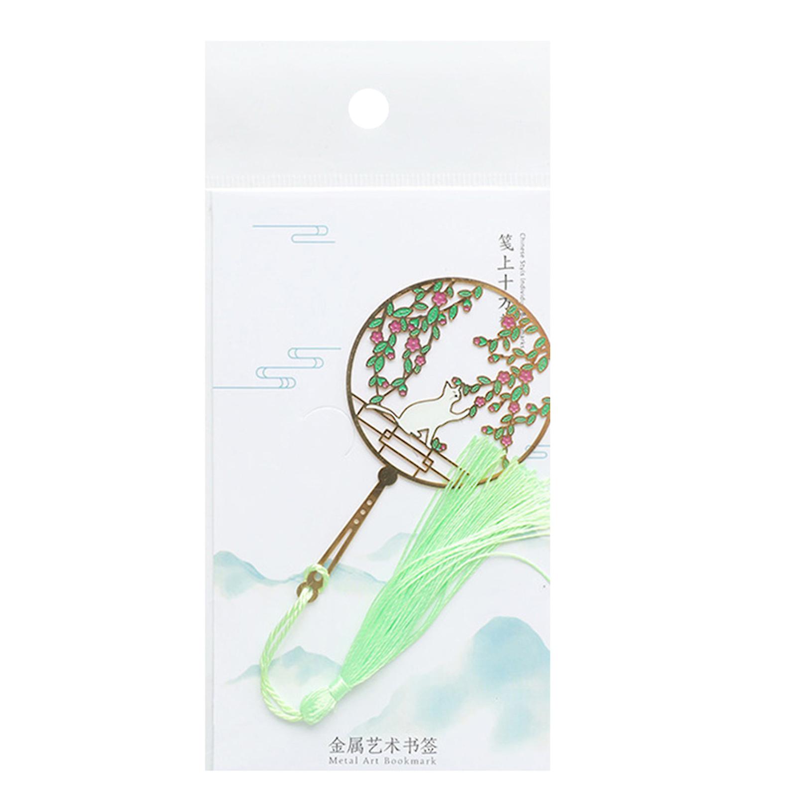 真鍮金属葉脈ブックマークはチェーンクリエイティブスモールギフトでくり抜かれました