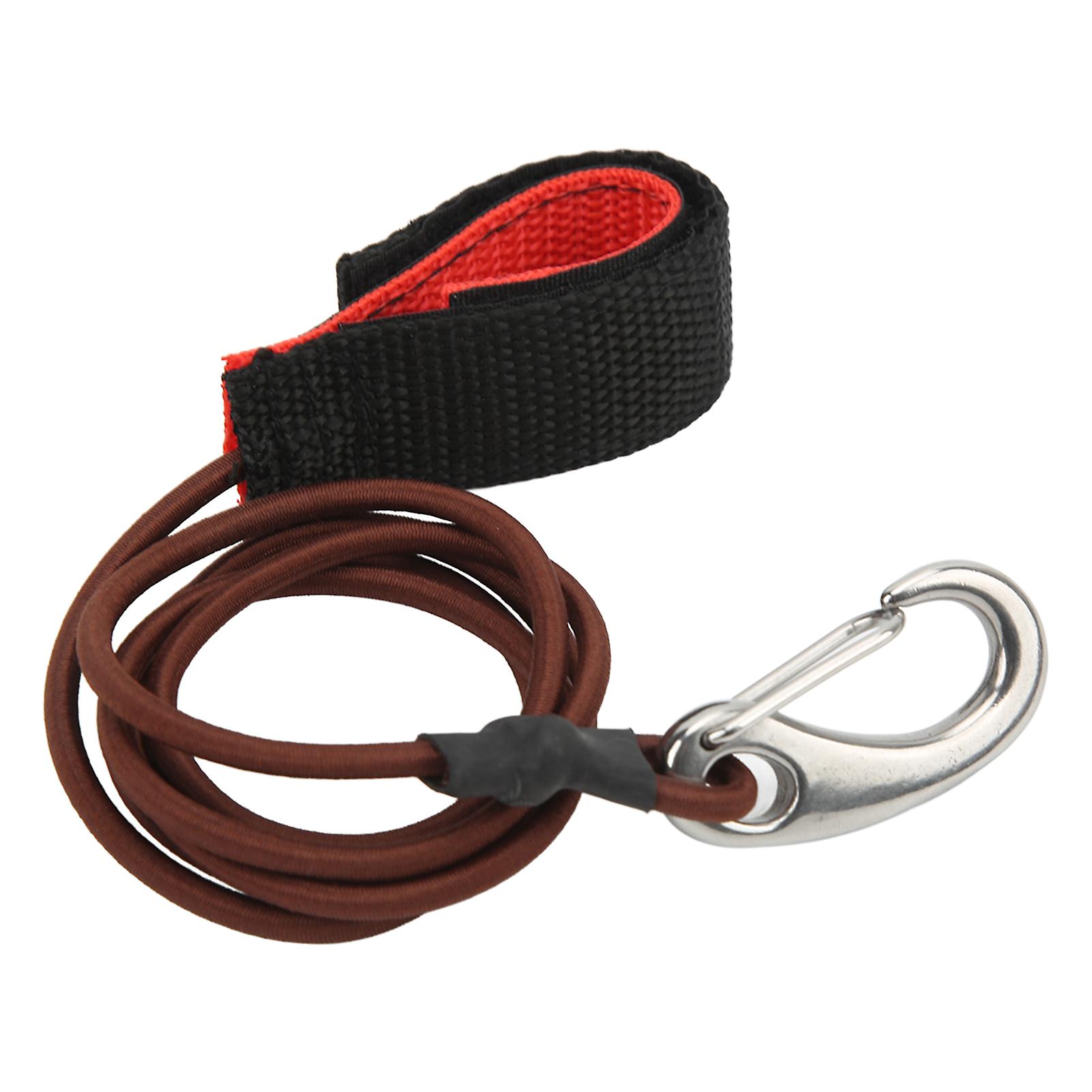 Kayak Paddle Leash High Strength Canoe Paddle Lanyard Fishing Rod Bungee Safe Rope for SurfingCoffee