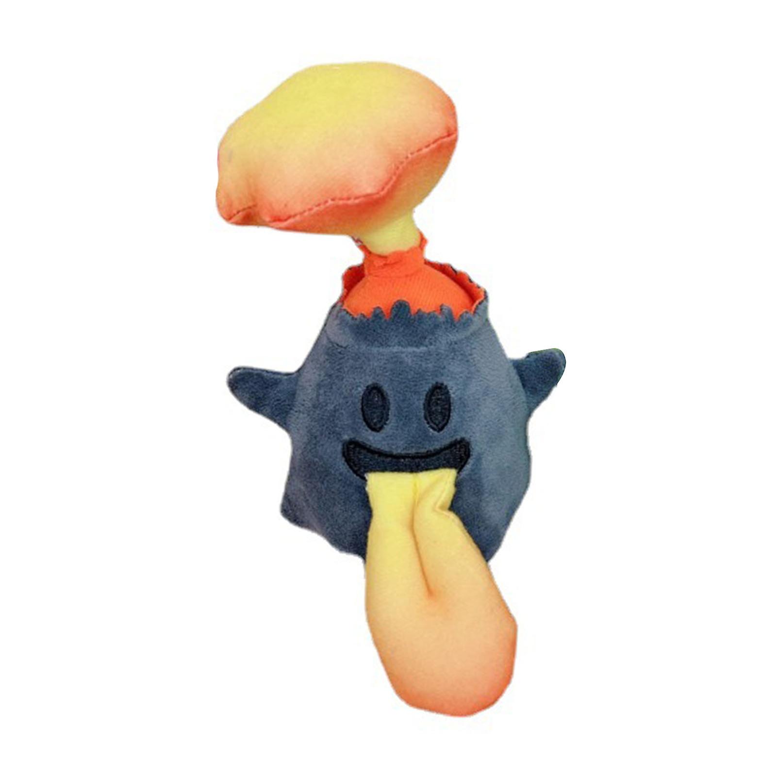 Spitting Tongue Plush Ghost Keychain Ornament Type 2 Cute Backpack Charm