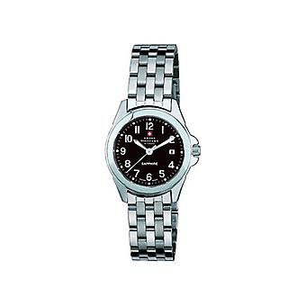 Swiss military Quartz Analog Men's Watch with Stainless Steel Bracelet SM30047.10