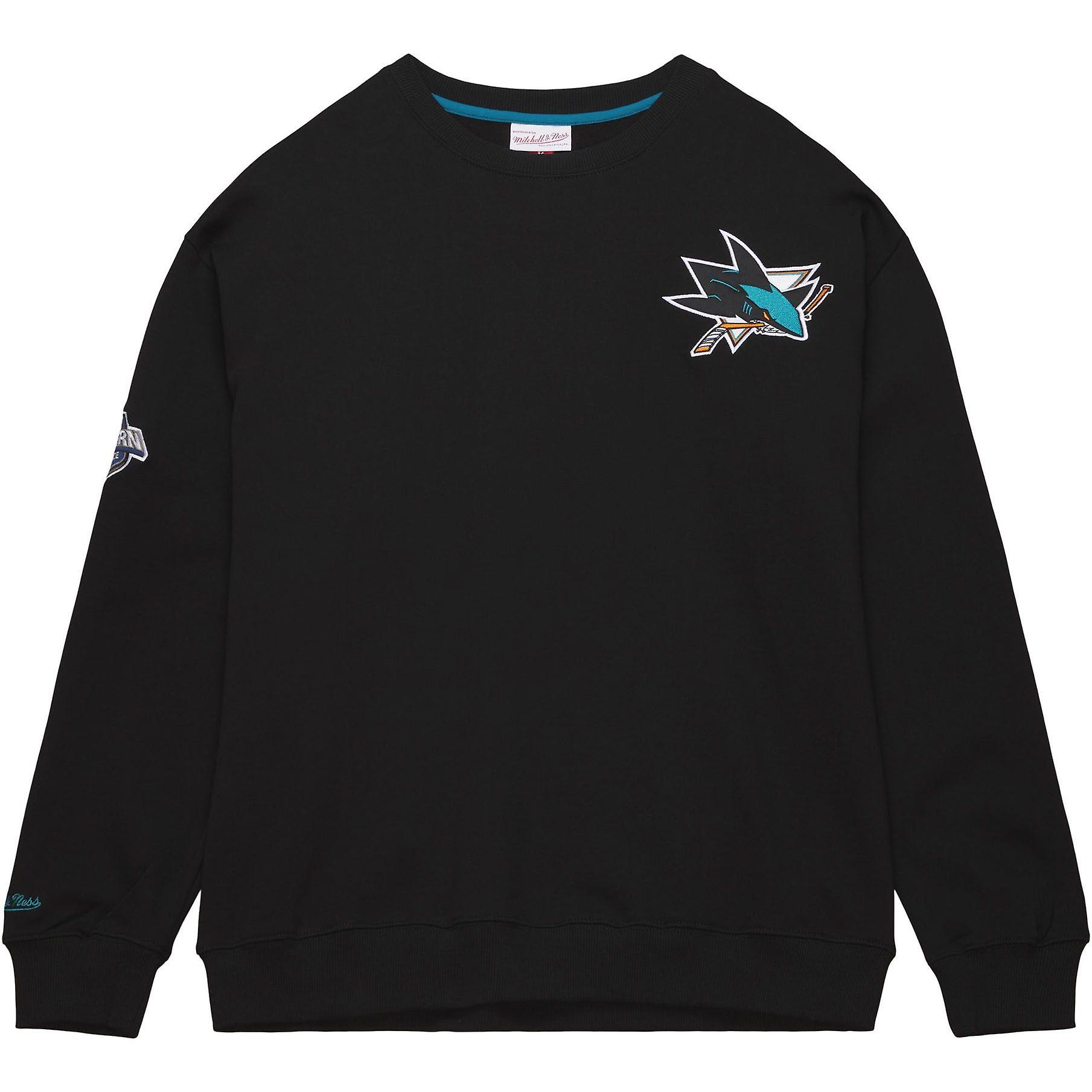 Mitchell & Ness Pull en molleton à la mode San Jose Sharks