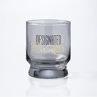 Designated Drinker Lowball Glass - Galison