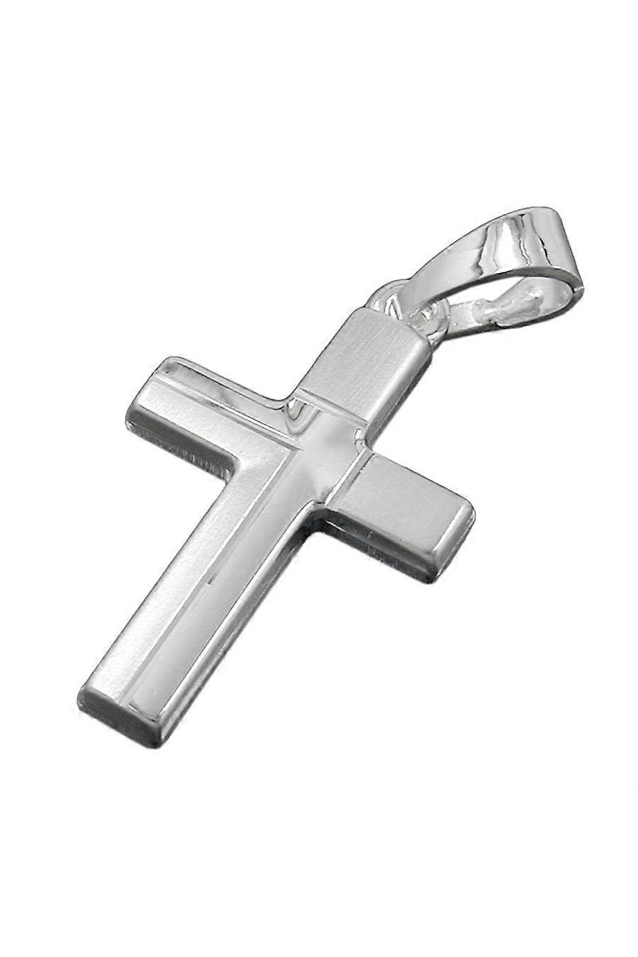 Pendant Cross Diamond Cut Silver 925 - Gl93090