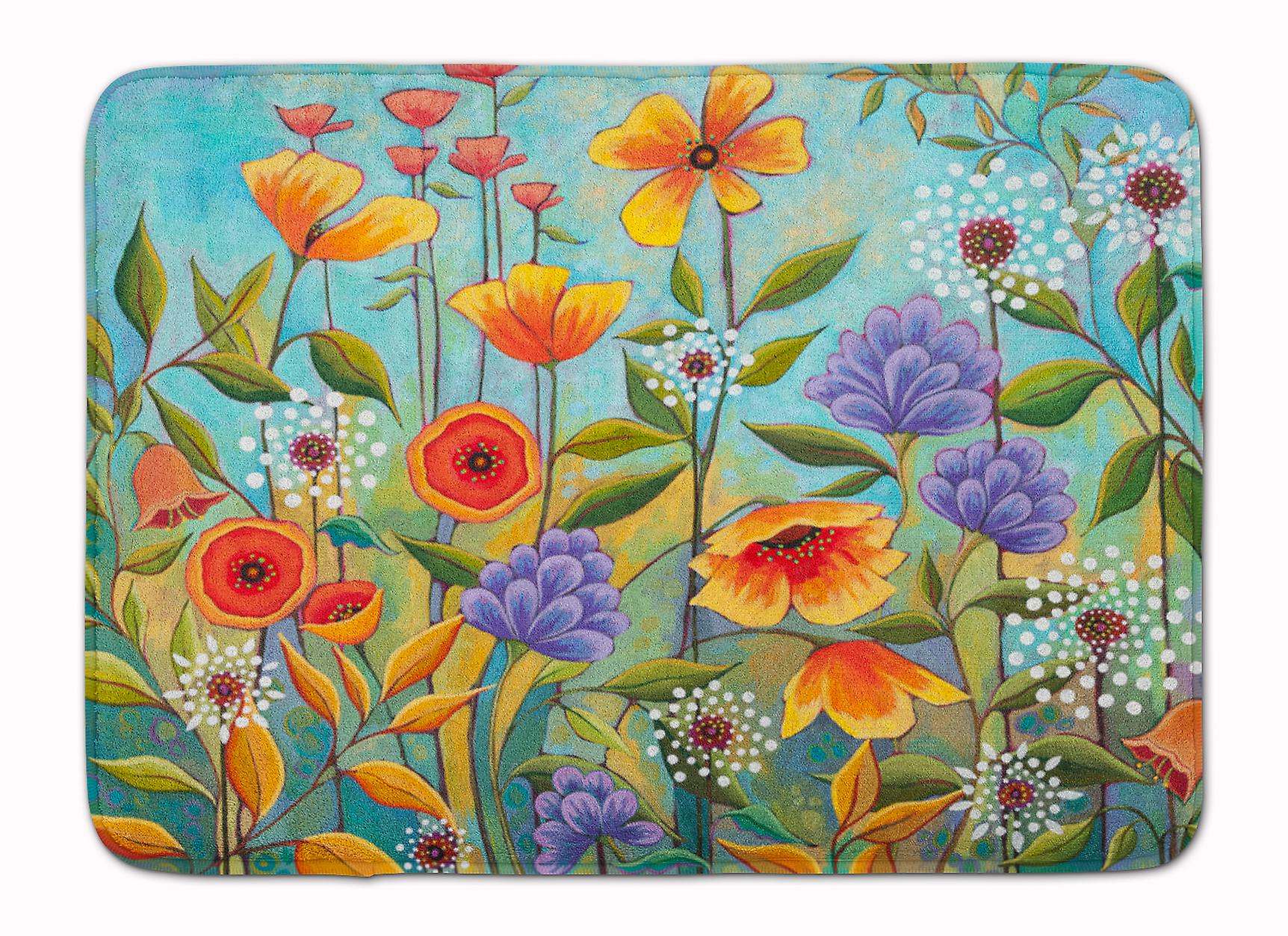 Caroline`s treasures carolines comori ppd3016rug fresh air flori machine lavabil memory foam m multicolore 19 x 27