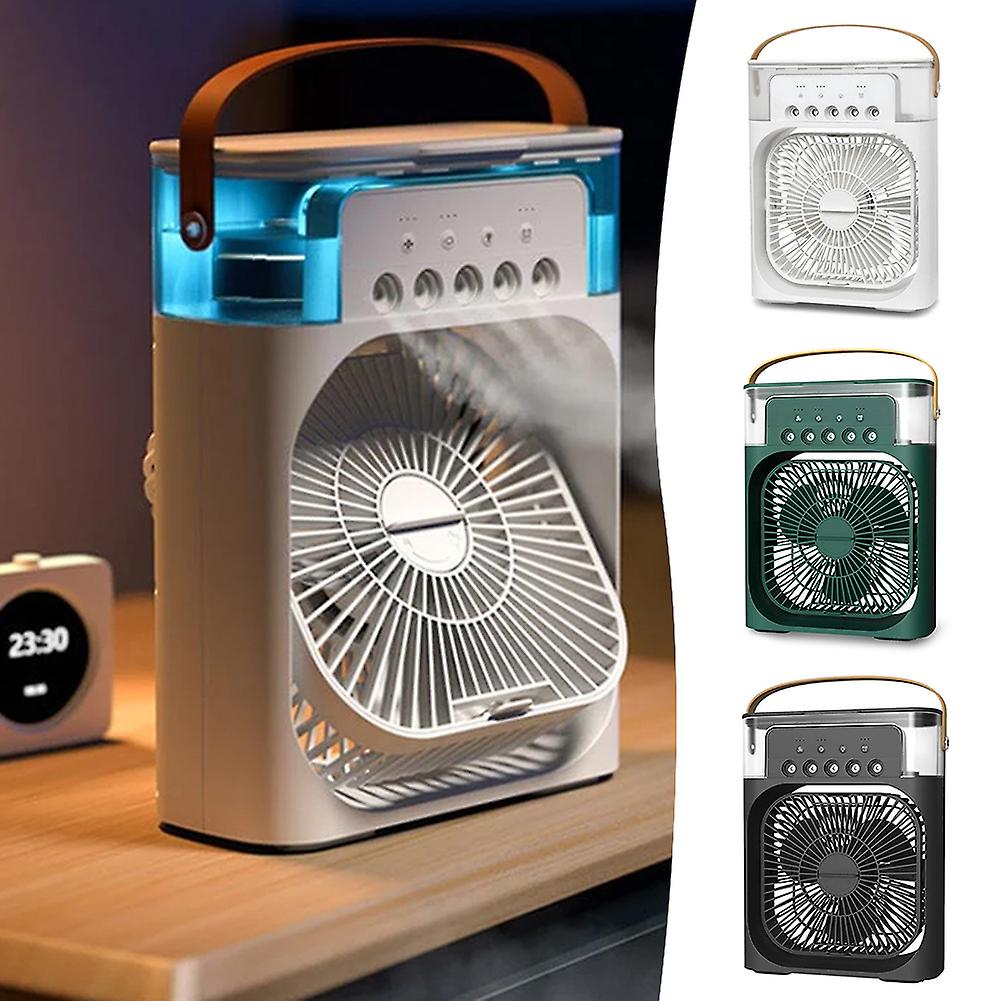 5 Hole Spraying Fan with Night Light Multi-Purpose Electric Tabletop Fan for Office Dormitory