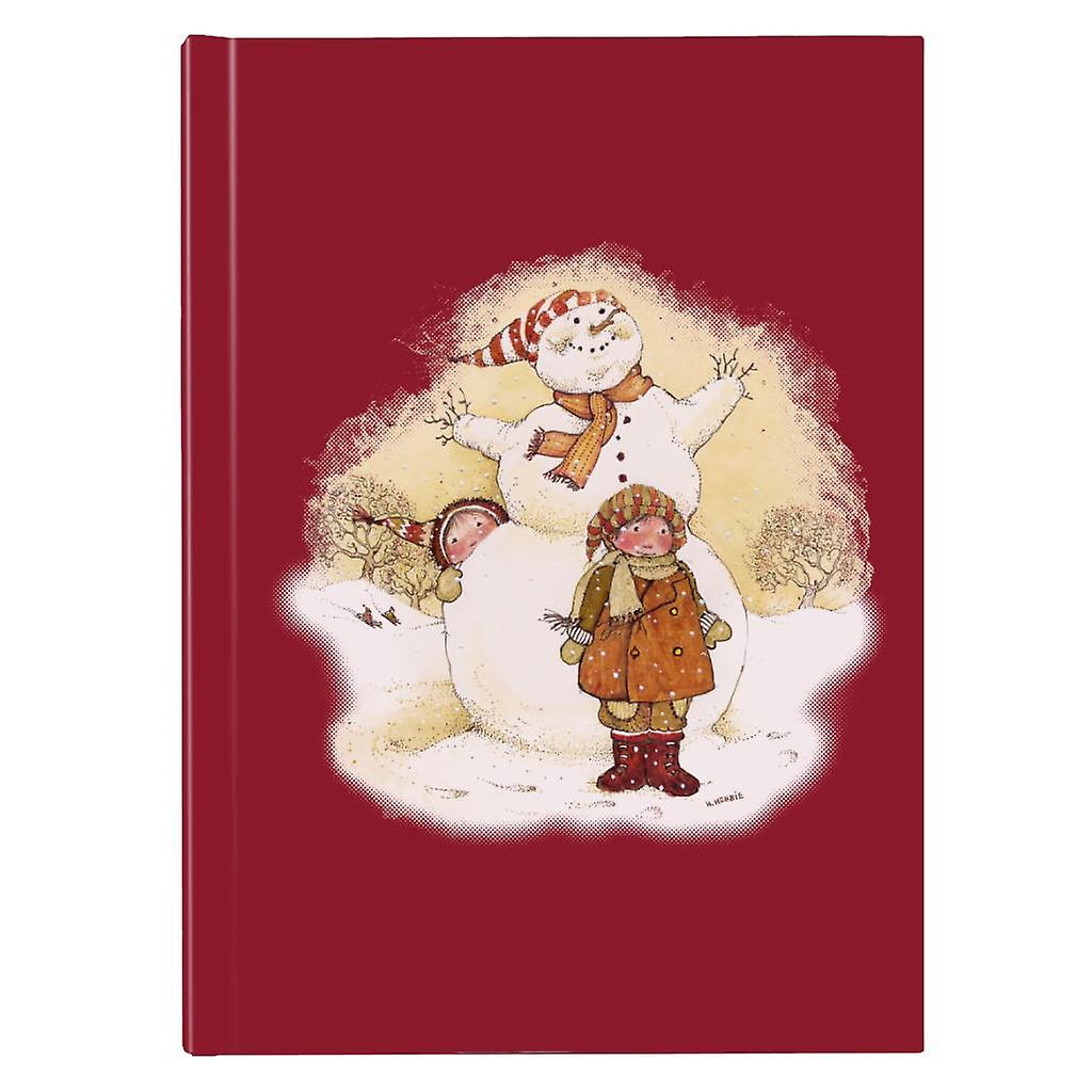 Holly Hobbie Christmas Snowman Hardback Journal