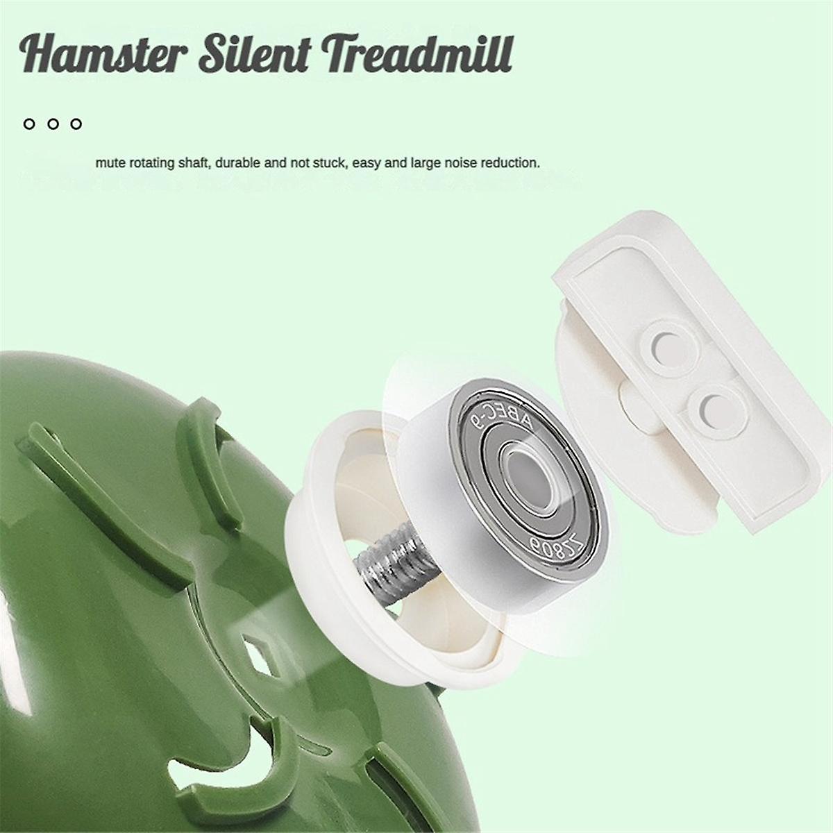 E Hamster Sport Running Wheel Rat Small Mice Silent Jogging Hamster Gerbil Exercise Play Toys Brack