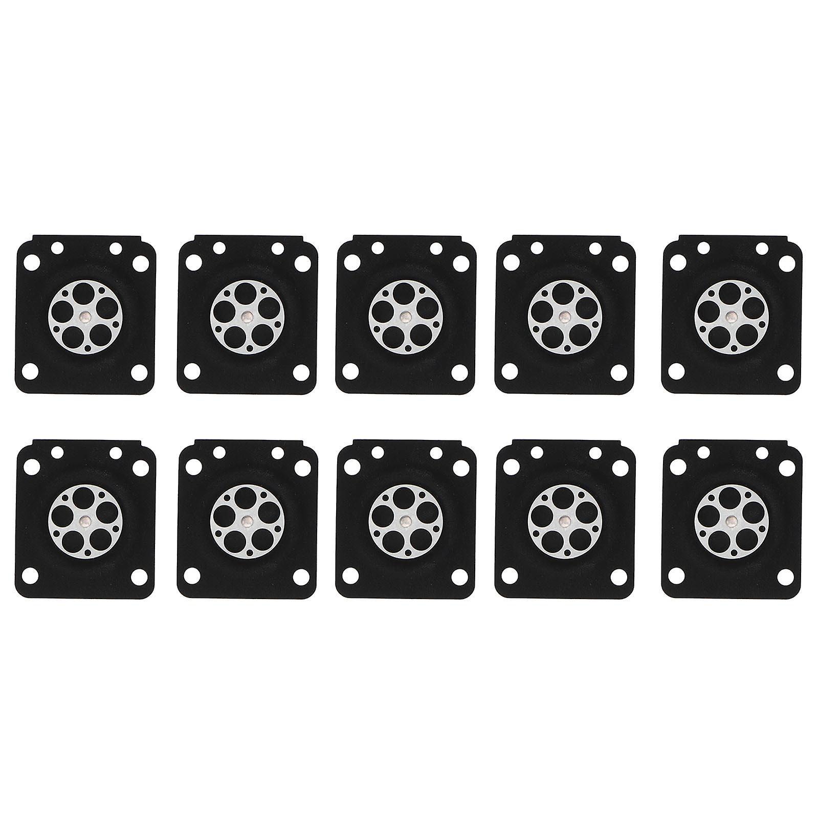 Carburetor Parts Set for ZAMA180 Chainsaw - 10PCS Membrane Gasket Replacement for Improved Performance