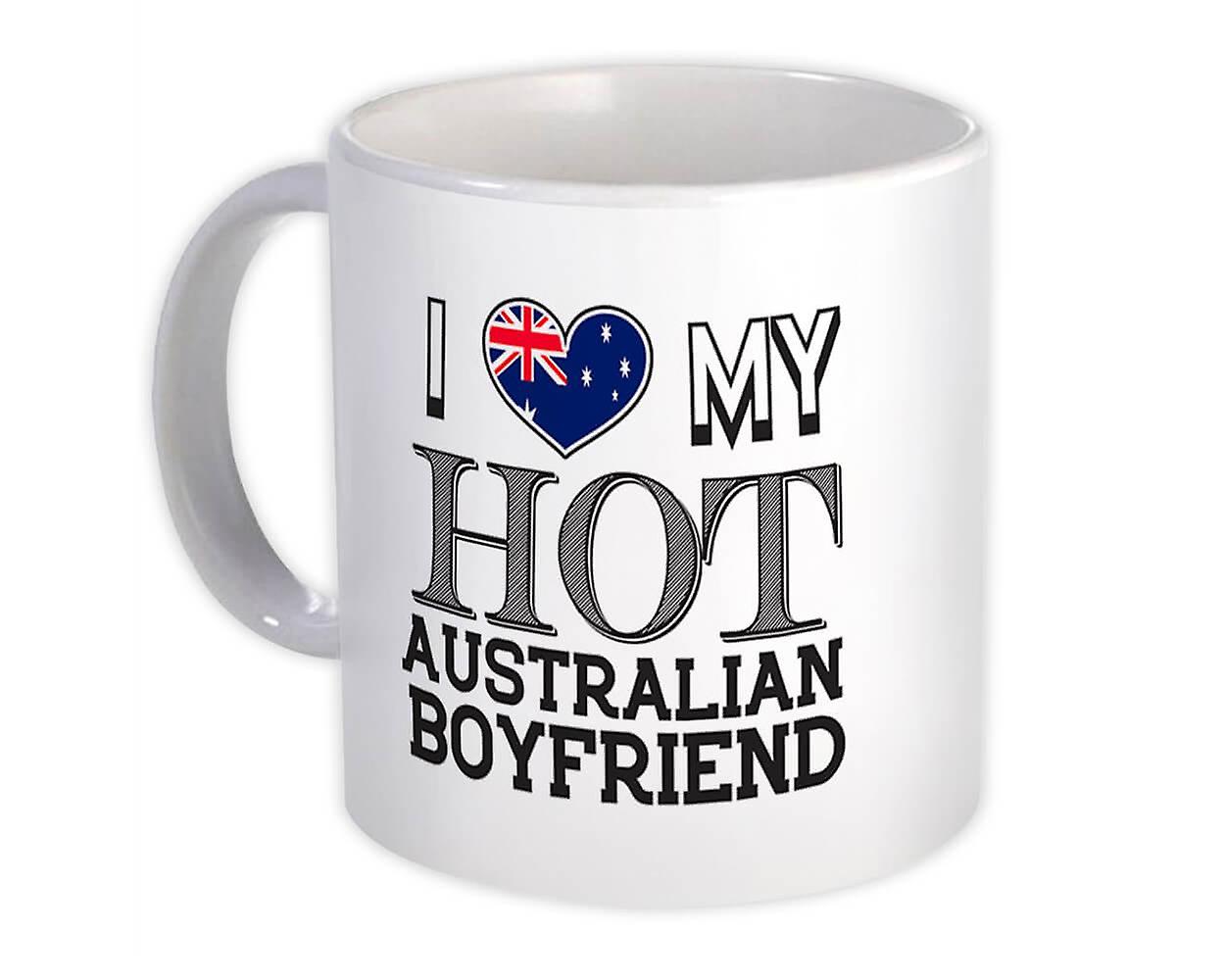 Gift Mug: I Love My Hot Australian Boyfriend Australia