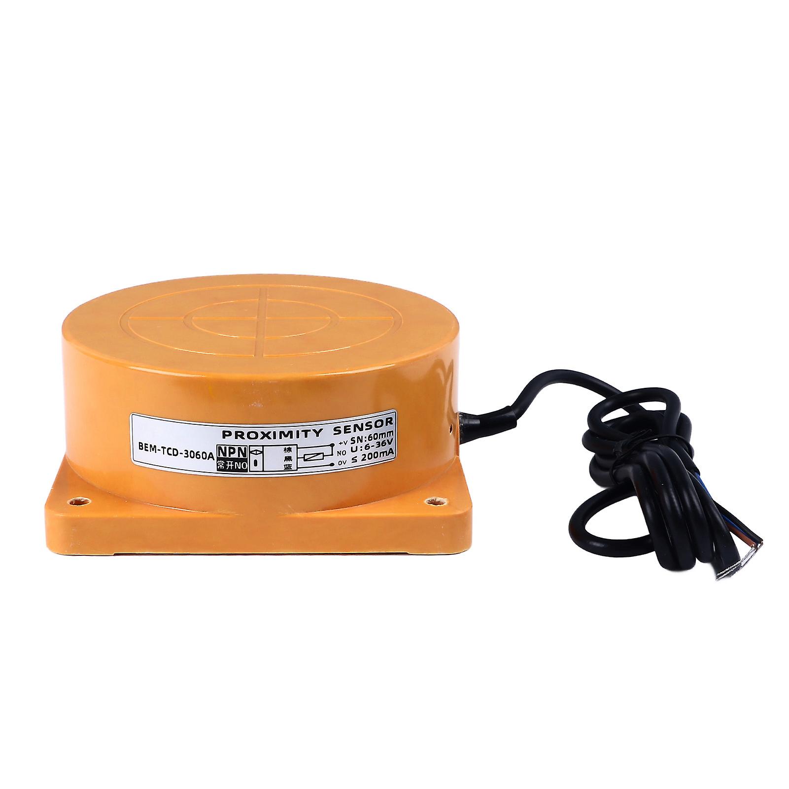 Inductive Proximity Switch Non Embedded Round ABS 3 Wire NPN NO Metal Hall Sensor DC6‑36V