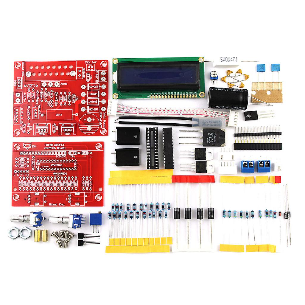 0-28V 0.01-2A Kit fai-da-te regolabile con alimentatore regolato CC con display LCD