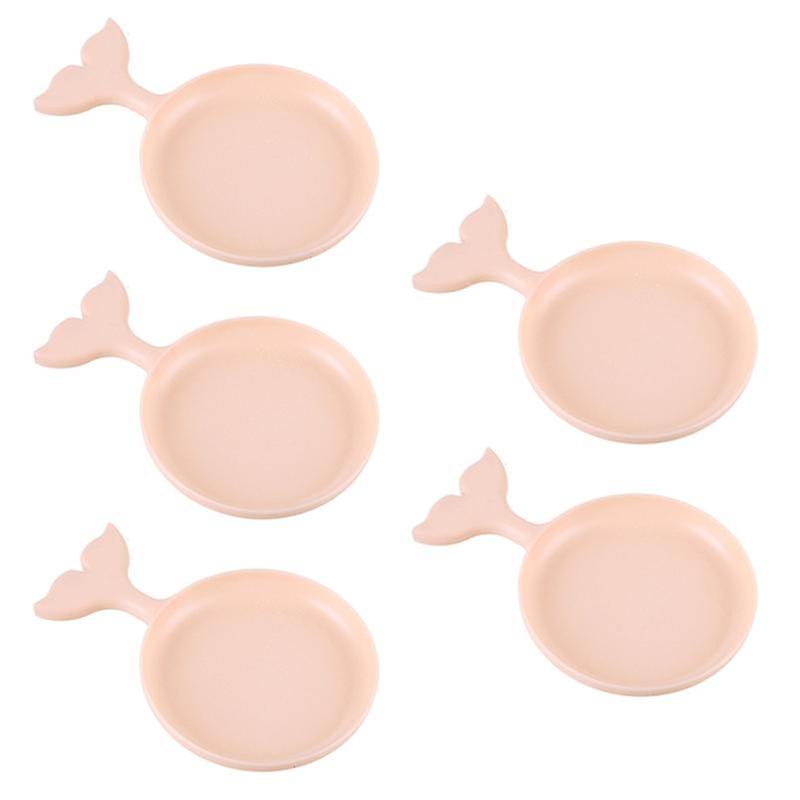 5pcs Plastic Fruite Plate