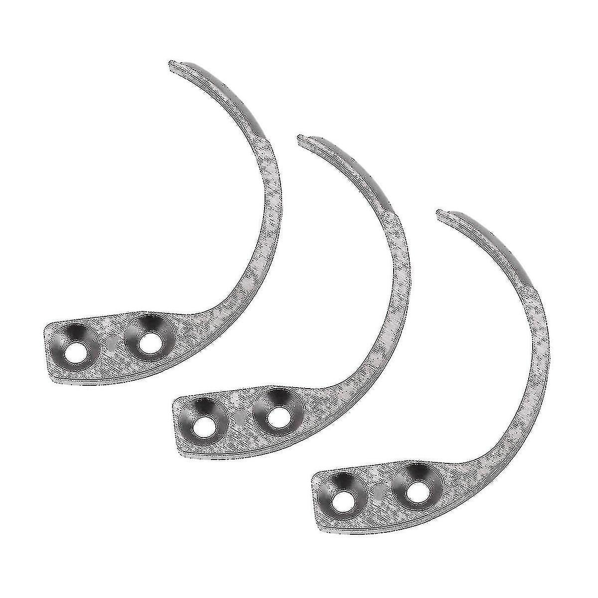 3 τεμάχια μαγνητικοί γάντζοι, αποσπώμενος γάντζος κλειδιού συναγερμού, αξεσουάρ μαγνητικής αφαίρεσης, μίνι αποσπώμενος γάντζος, ετικέτα Hoo