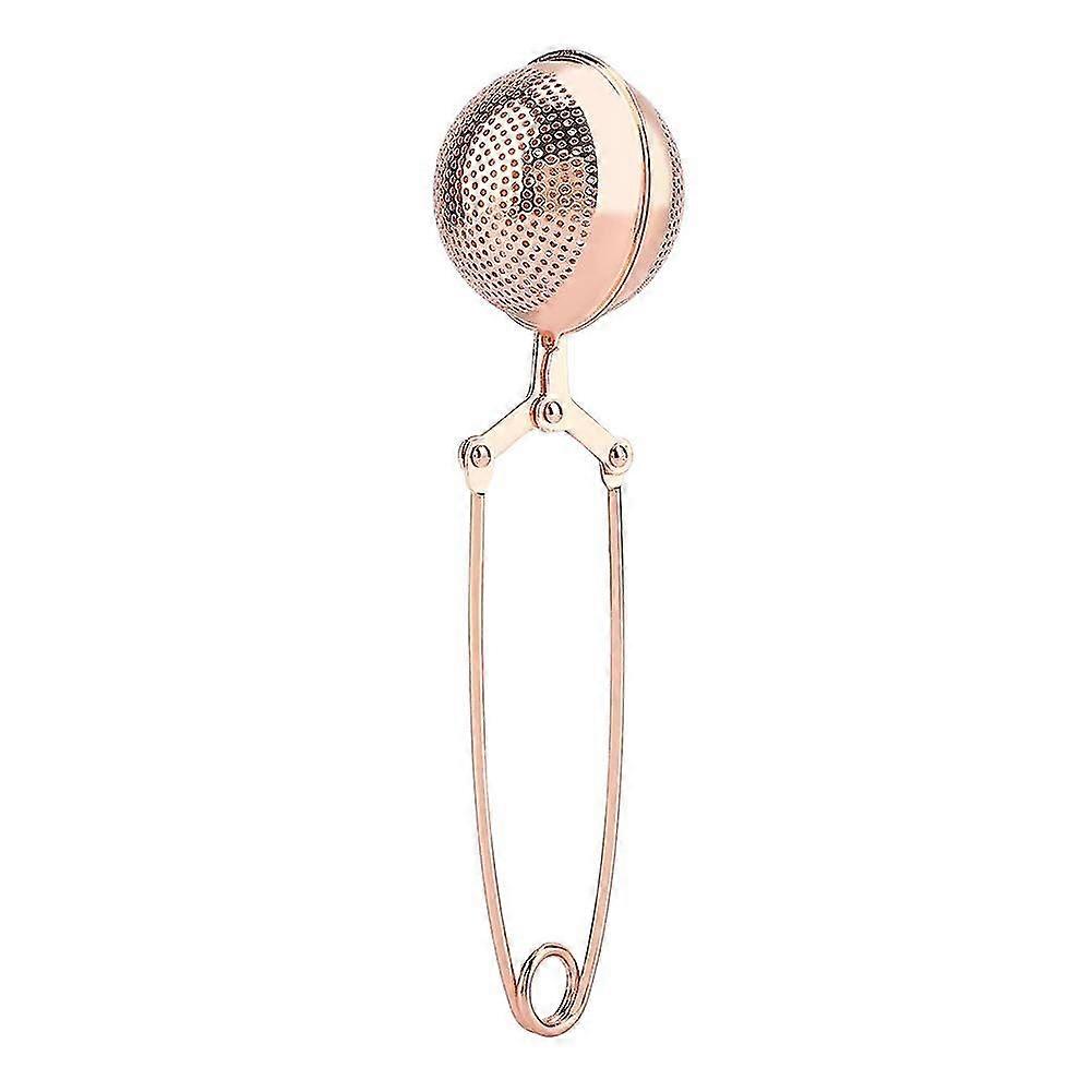 Tee-Ei, Edelstahl-Mesh-Teesieb Teesieb Tragbares Teesieb mit langem Griff Tee St FT