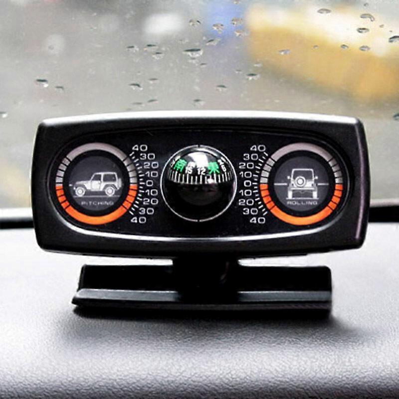Three-in-one car compass angle inclinometer gradient balancer