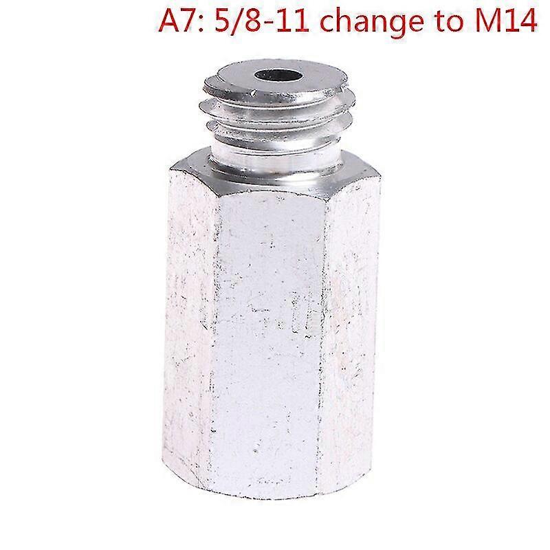 Polishing Drill Adapter Thread Change Adaptor Round Shank Orbital Sander M14/m16/5/8"-11 New