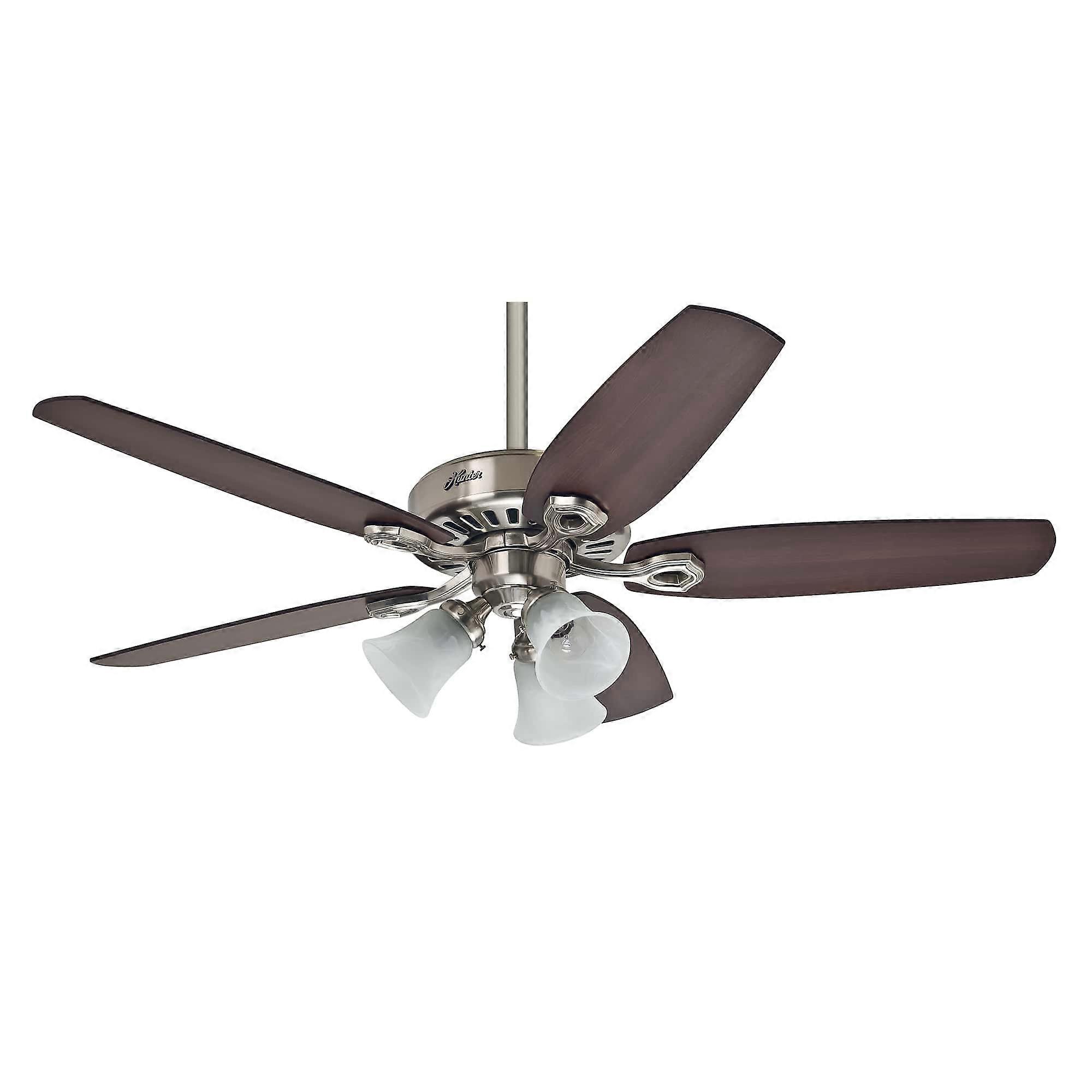 Hunter ceiling fan Builder Plus 132cm / 52" Chrome
