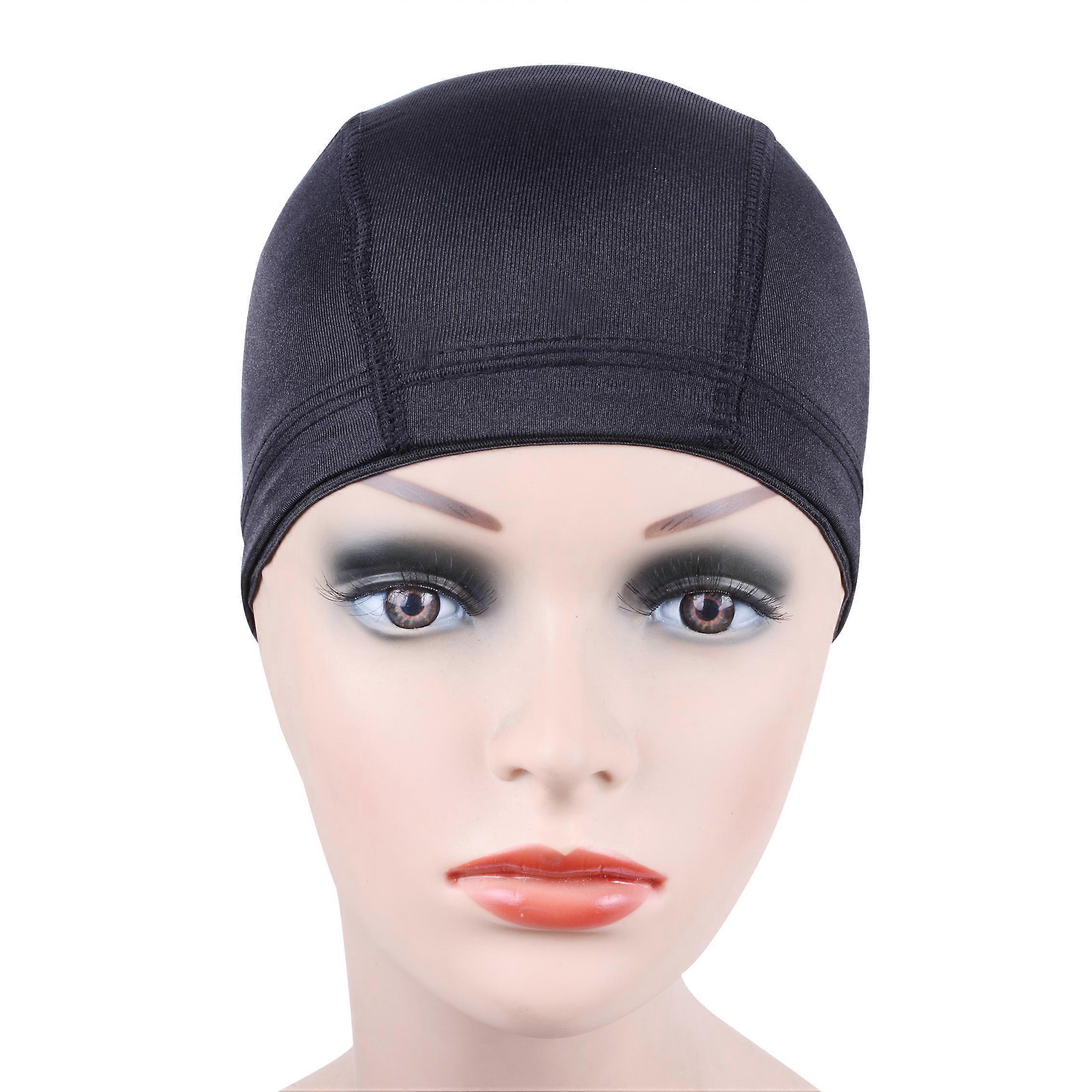 3 Pcs Glueless Hair Net Wig Liner Cheap Wig Caps For Making Wigs Spandex Net Elastic Dome Wig Cap